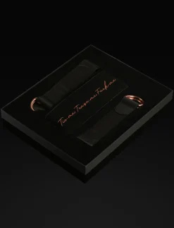 Deluxe Black Satin Bondage Kit