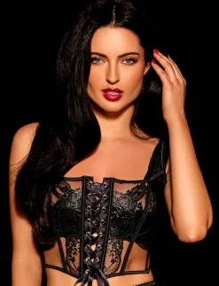 Eleanor Black Corset