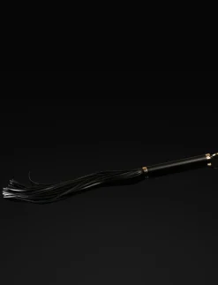Fashion Fetish Black Leather Flogger