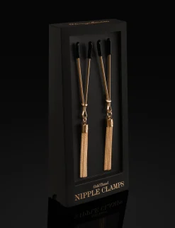 Gold Tassel Nipple Clamps